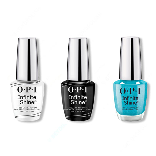 OPI - Infinite Shine Combo - Base, Top & Living the Fanta-Sea