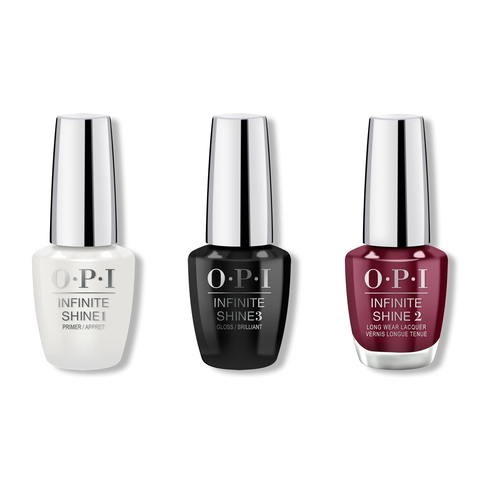 OPI - Infinite Shine Combo - Base, Top & Malaga Wine - #ISL87 - Nail Lacquer at Beyond Polish
