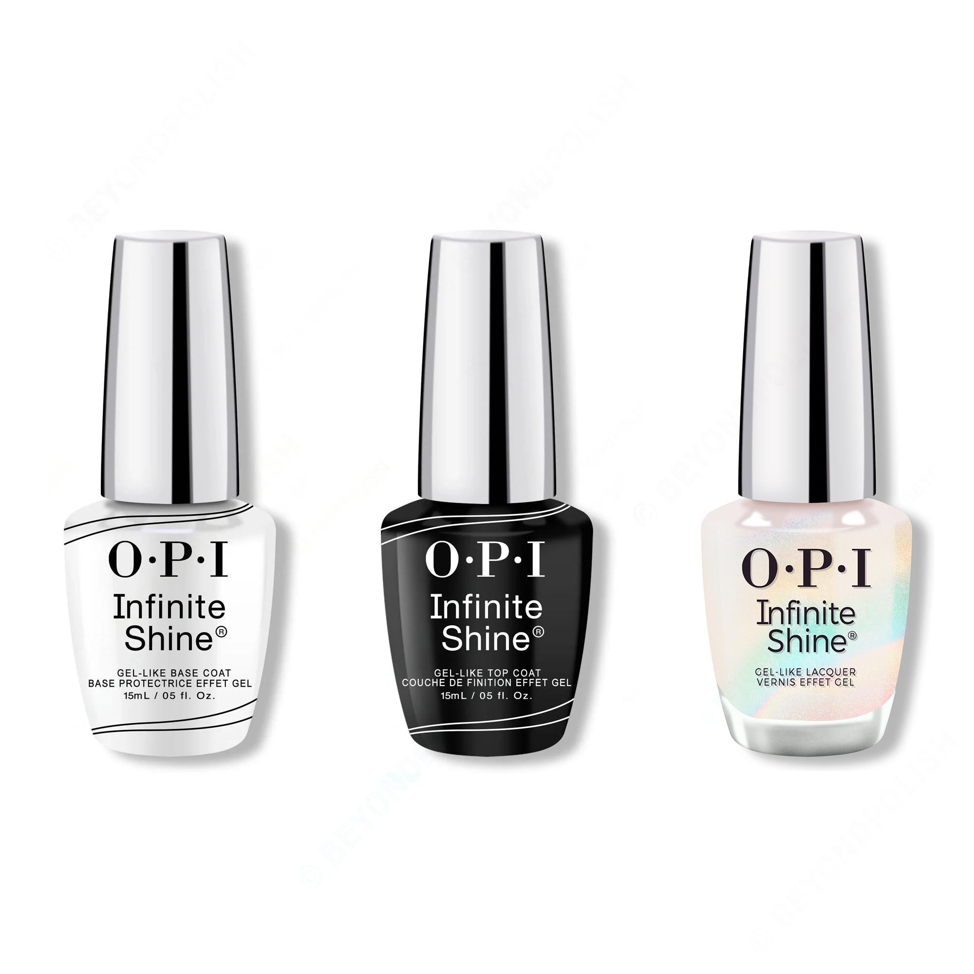 OPI - Infinite Shine Combo - Base, Top & MarshmelloOo So Sweet - Nail Lacquer at Beyond Polish