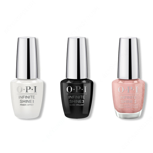 OPI - Infinite Shine Combo - Base, Top & Metallic Composition