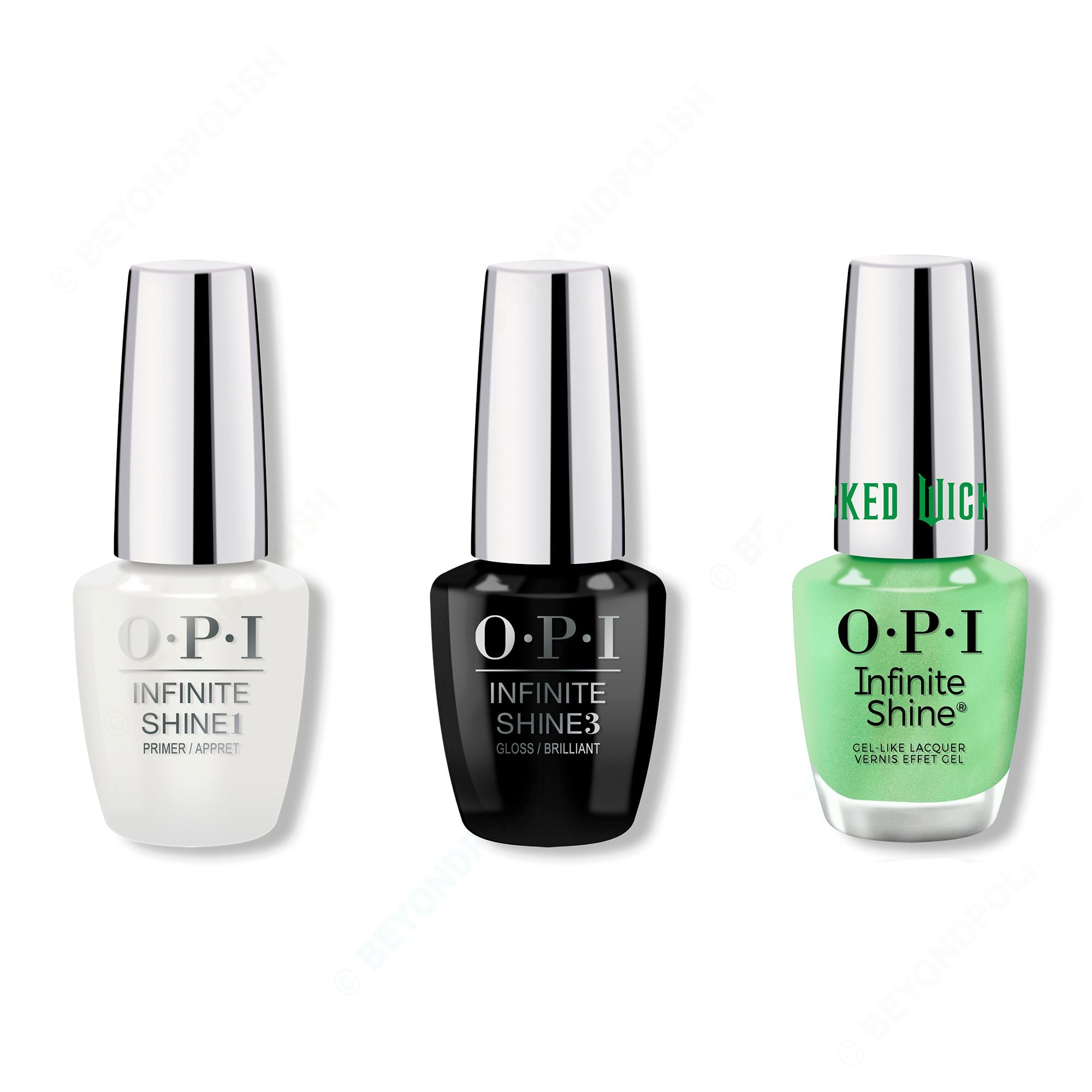 OPI - Infinite Shine Combo - Base, Top & OPI'm Phosphorescent! - Nail Lacquer at Beyond Polish