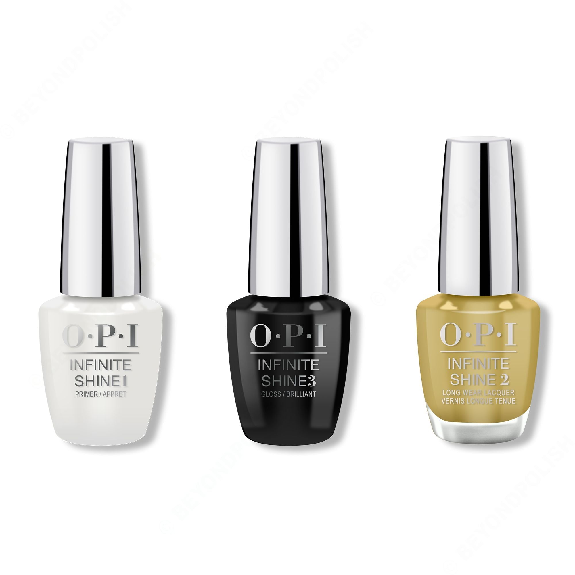 OPI - Infinite Shine Combo - Base, Top & Ochre To The Moon - Nail Lacquer at Beyond Polish