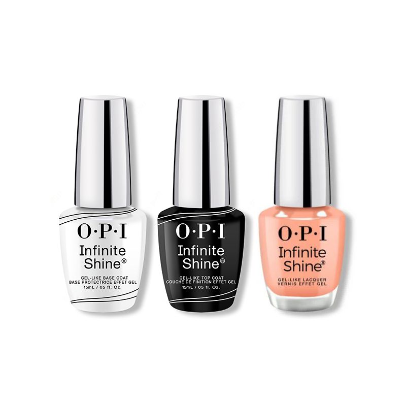 OPI - Infinite Shine Combo - Base, Top & On A Mission - Nail Lacquer at Beyond Polish