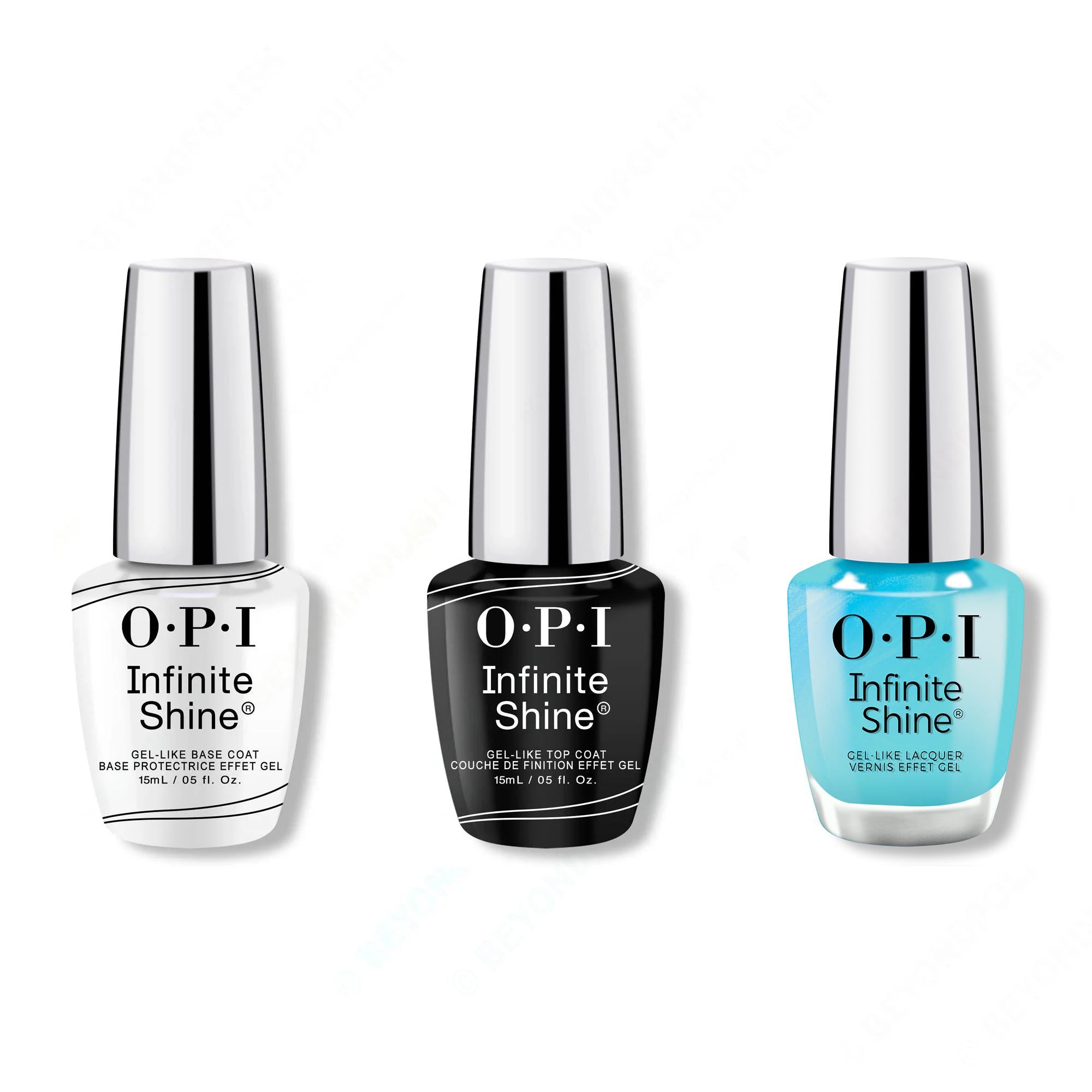 OPI - Infinite Shine Combo - Base, Top & Sea Me Now - OPIcons Spring 2026 - Nail Lacquer at Beyond Polish