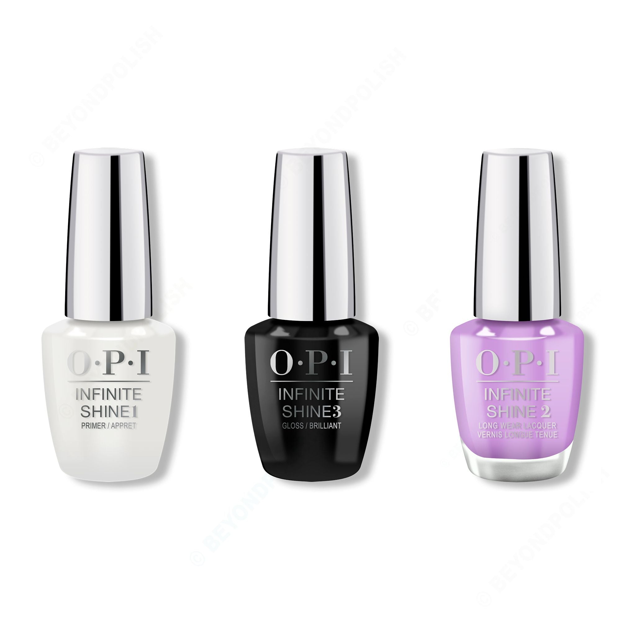 OPI - Infinite Shine Combo - Base, Top & Sickeningly Sweet - Nail Lacquer at Beyond Polish