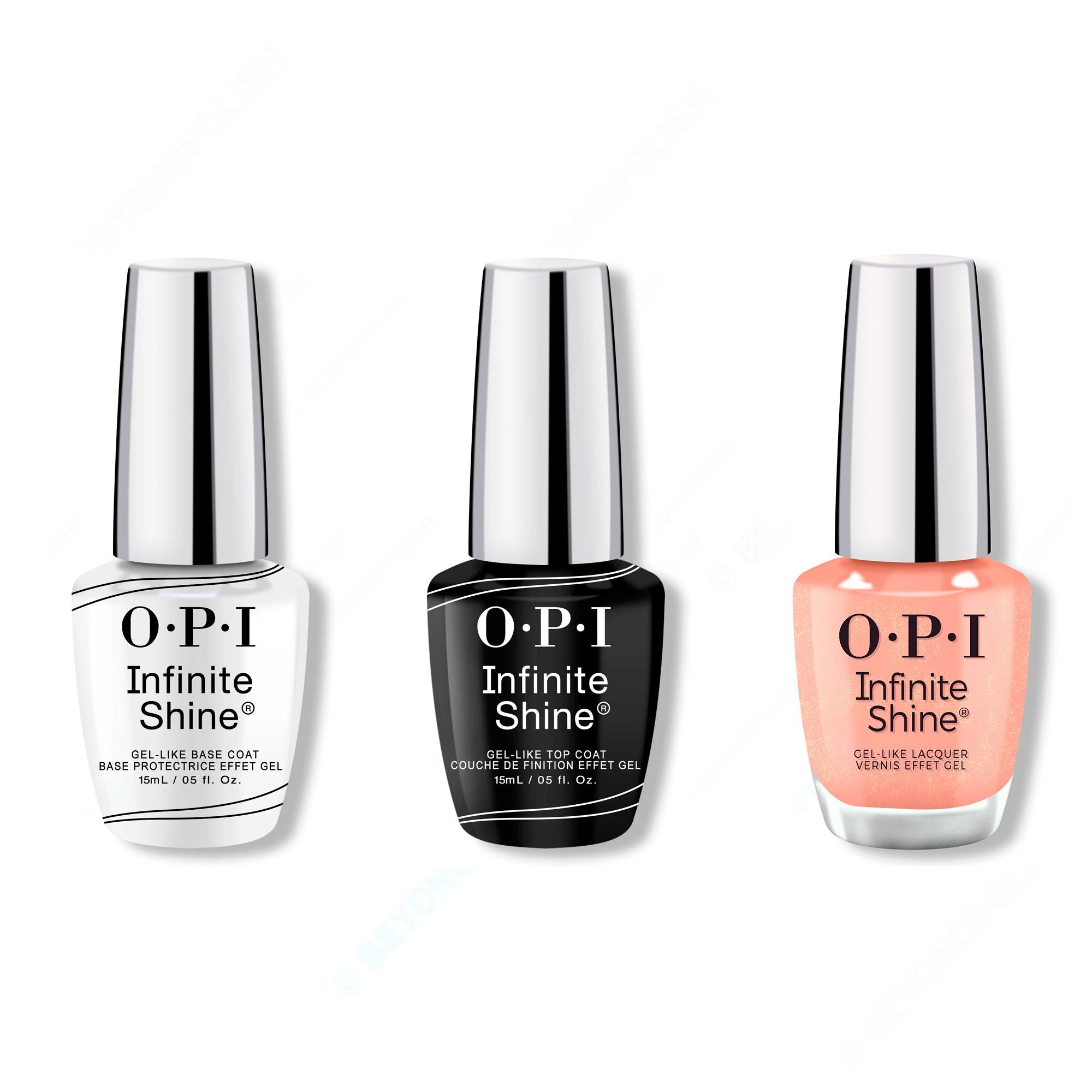 OPI - Infinite Shine Combo - Base, Top & Sneak a Pink - Nail Lacquer at Beyond Polish