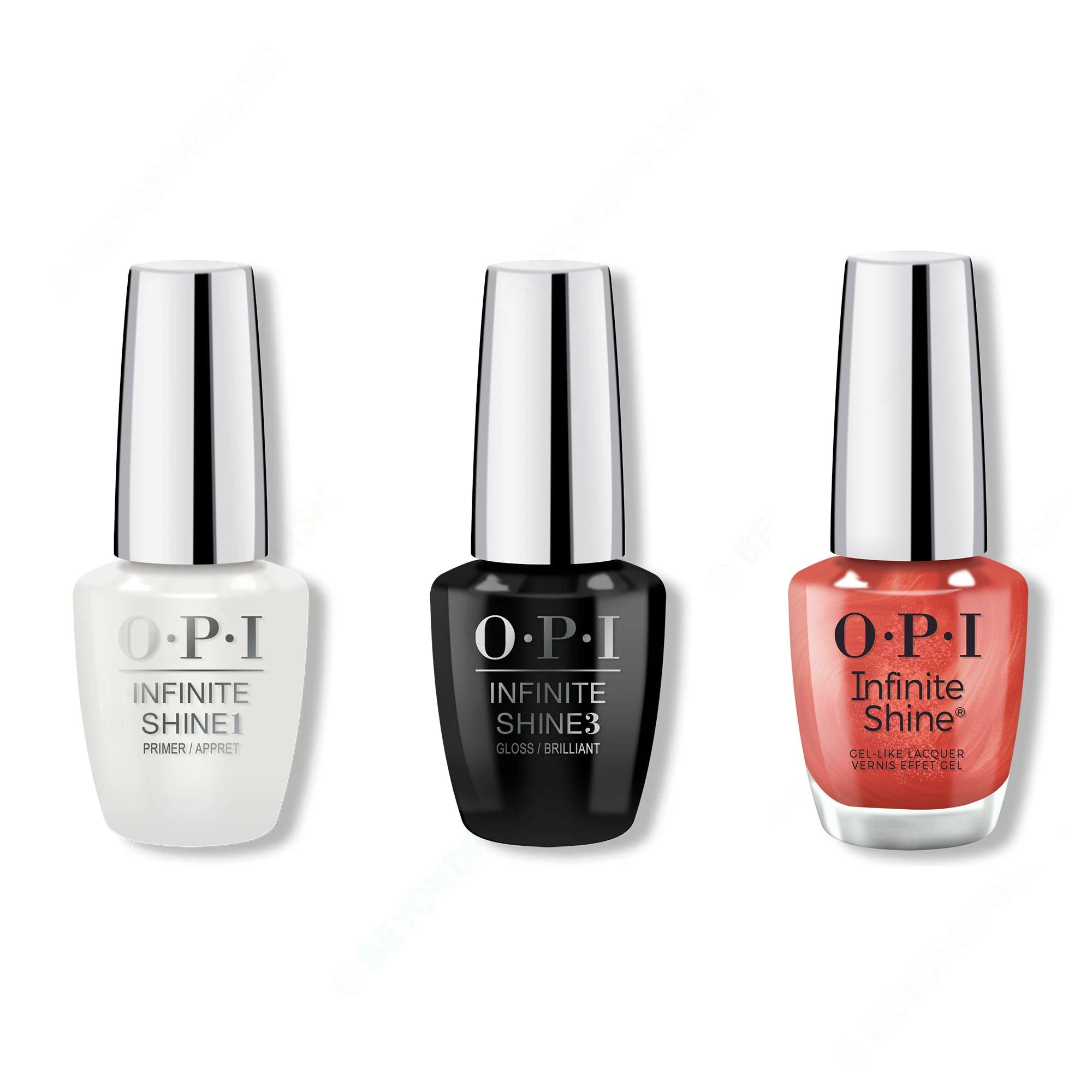 OPI - Infinite Shine Combo - Base, Top & Stellar Tips - Nail Lacquer at Beyond Polish