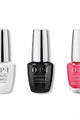 OPI - Infinite Shine Combo - Base, Top & Strawberry Margarita - #ISLM23 - Nail Lacquer at Beyond Polish