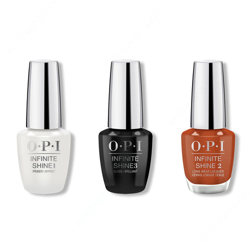 OPI - Infinite Shine Combo - Base, Top & Suzi Needs a Loch-smith - #ISLU14