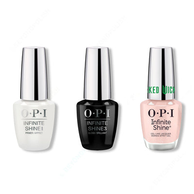 OPI - Infinite Shine Combo - Base, Top & The "Ga" is Silent - Nail Lacquer at Beyond Polish