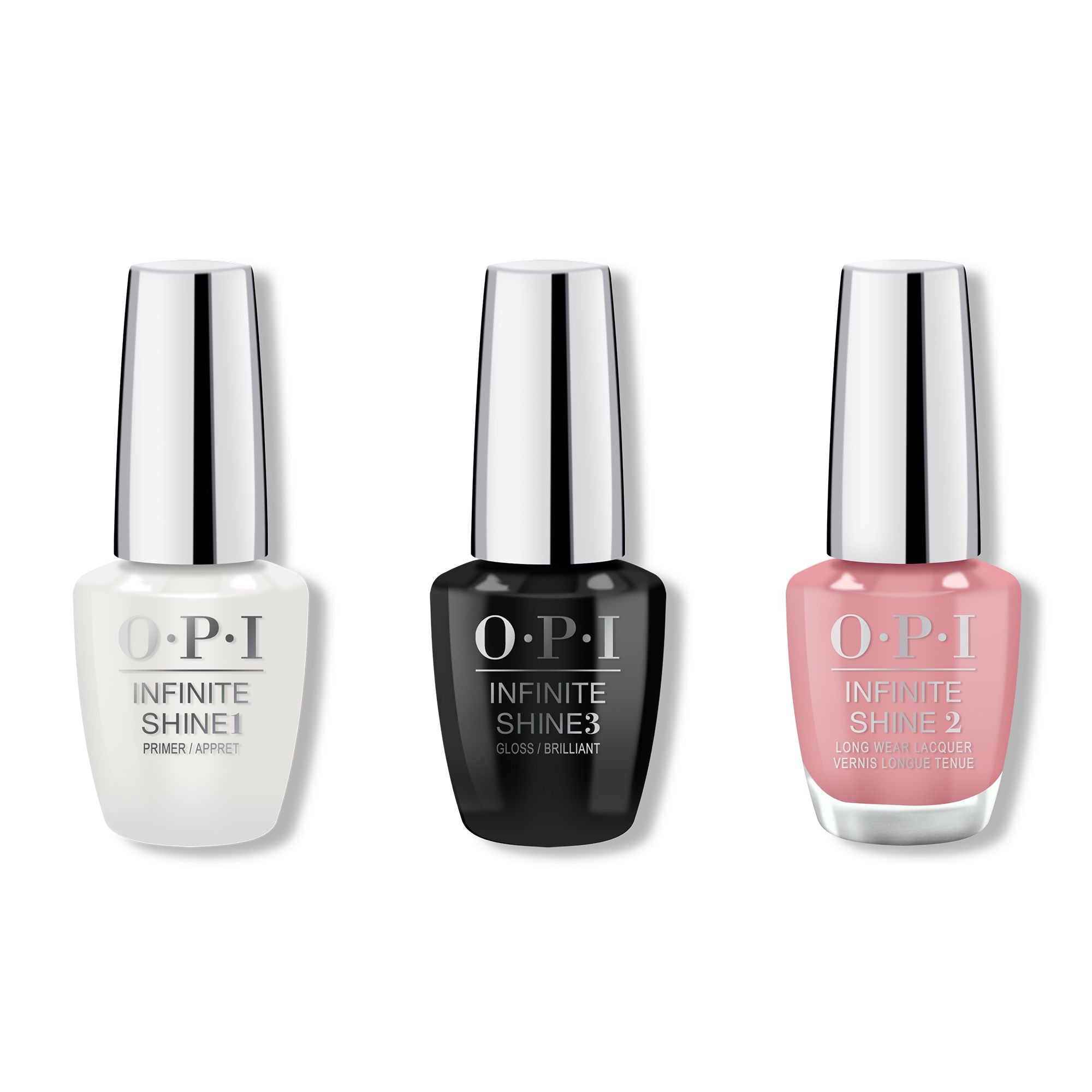 OPI - Infinite Shine Combo - Base, Top & Tickle My France-y
