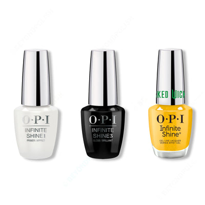 OPI - Infinite Shine Combo - Base, Top & Yellow Brick Road - Nail Lacquer at Beyond Polish