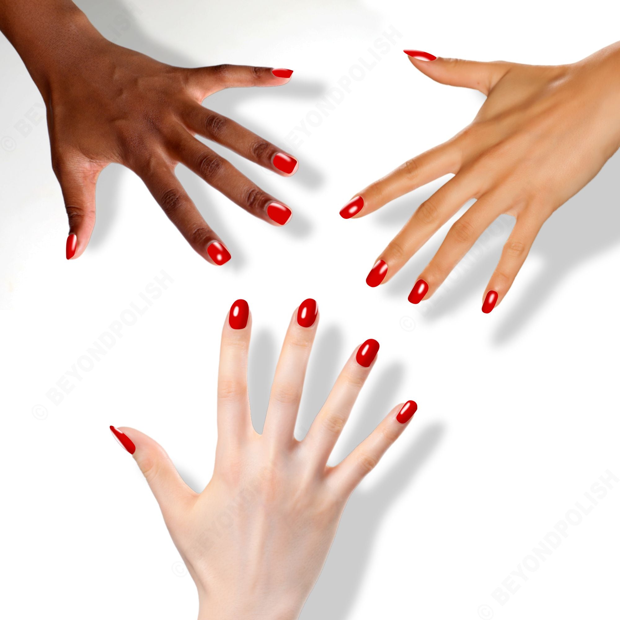 OPI Infinite Shine - Thrillifying! - #HRR20 - Red Nail