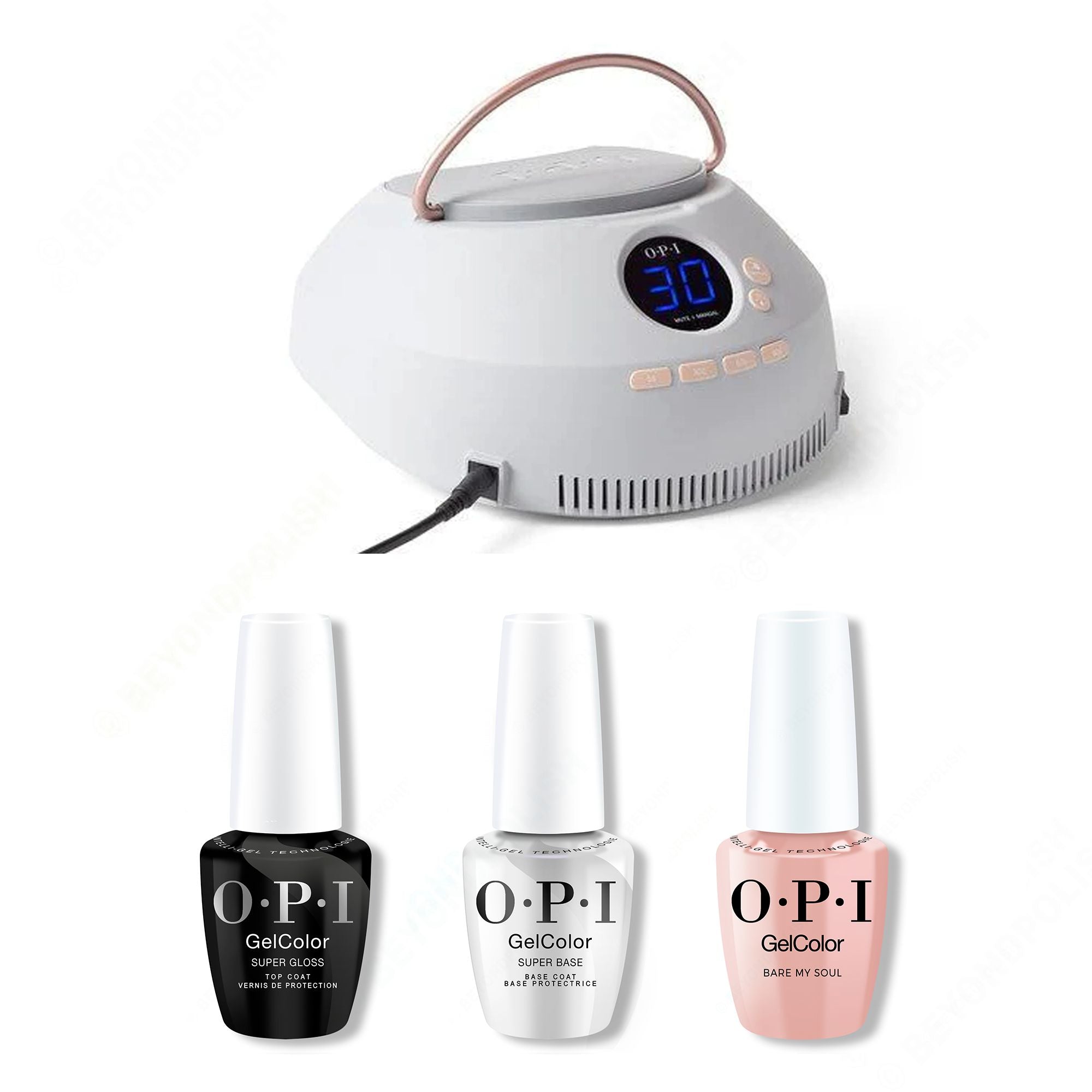 OPI - Intelli-Gel Basic Kit & Bare My Soul - Gel Polish at Beyond Polish