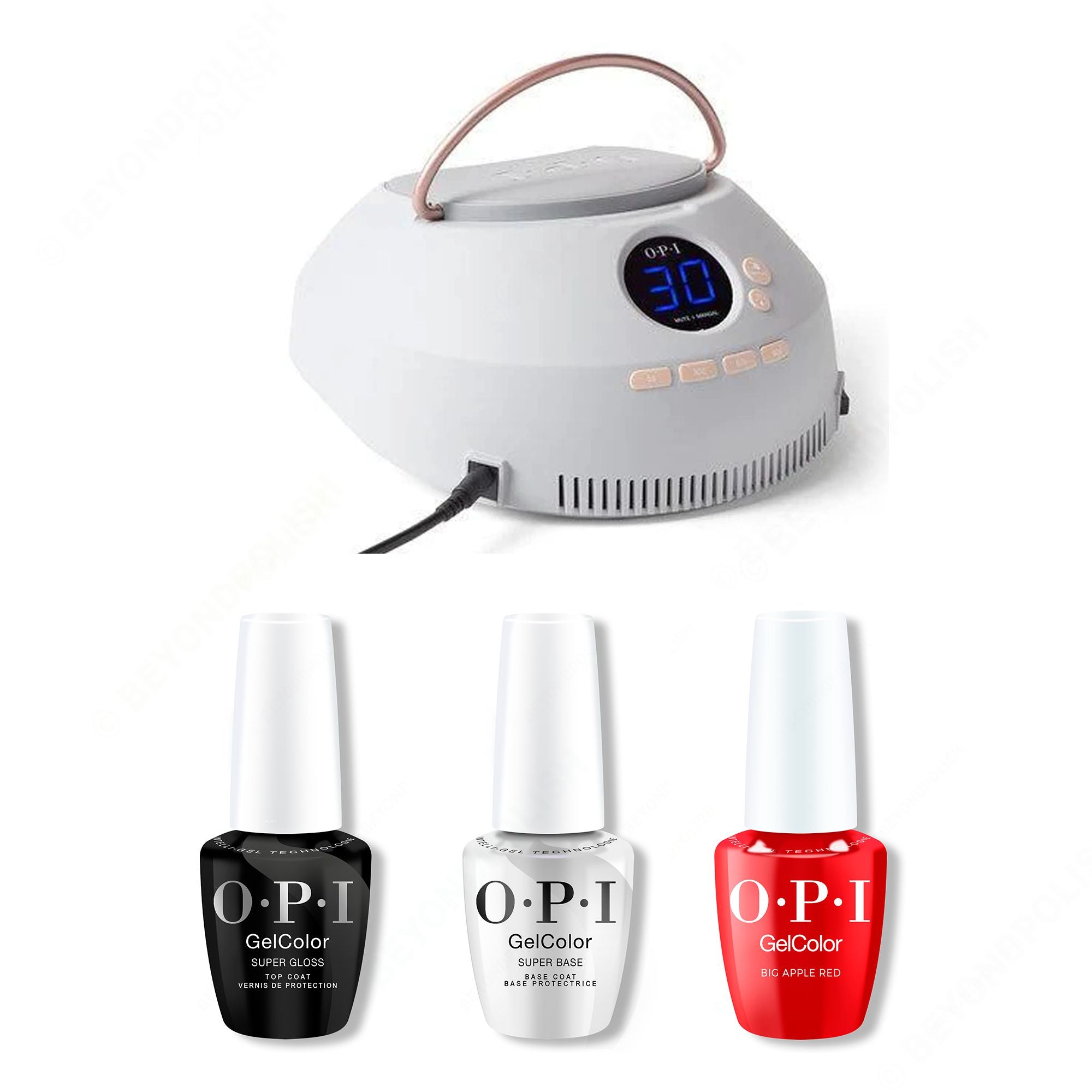 OPI - Intelli-Gel Basic Kit & Big Apple Red - Gel Polish at Beyond Polish