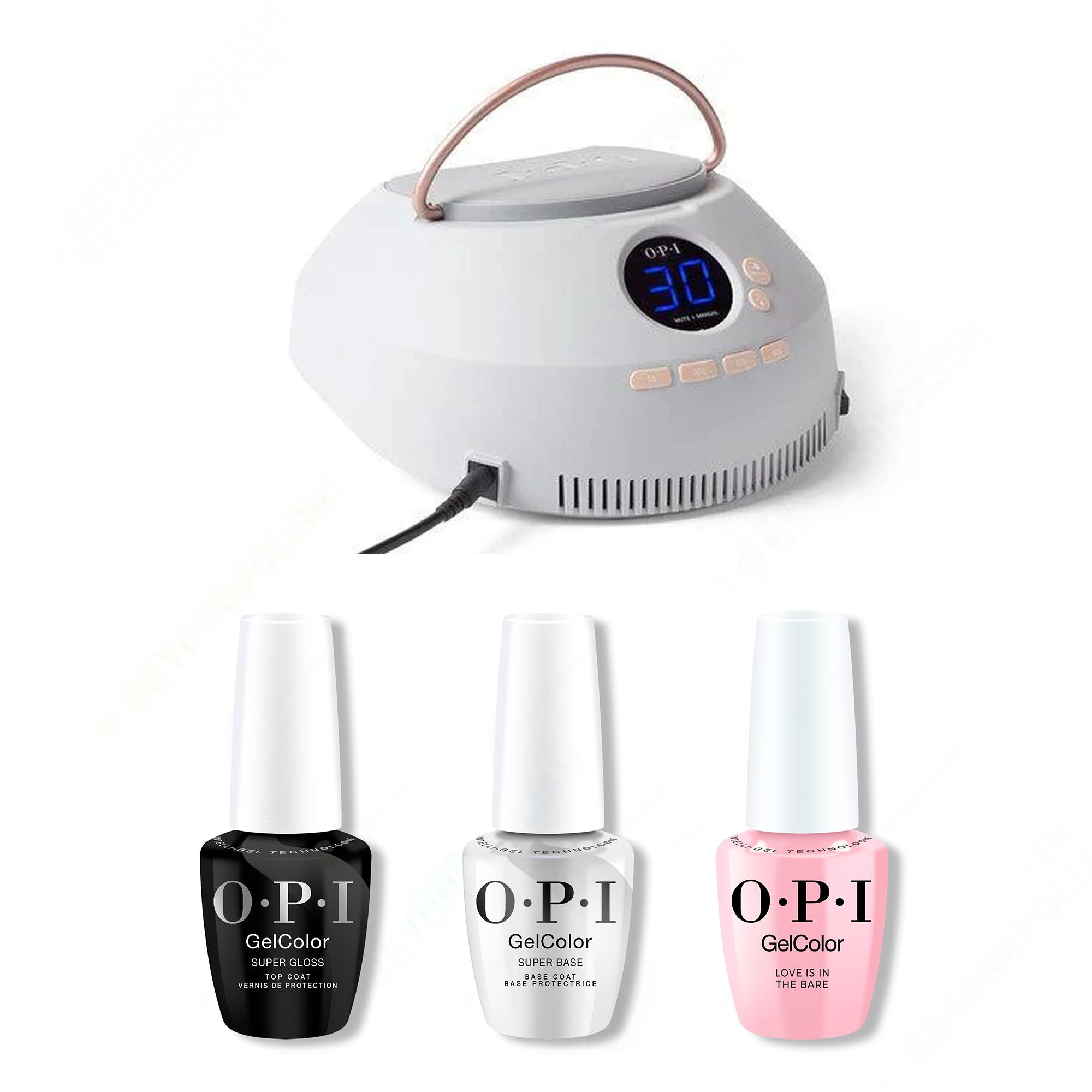 OPI - Intelli-Gel Basic Kit & Love Is In The Bare - Gel Polish at Beyond Polish