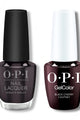 OPI - Intelli-Gel & Lacquer Combo - Black Cherry Chutney - Gel & Lacquer Polish at Beyond Polish