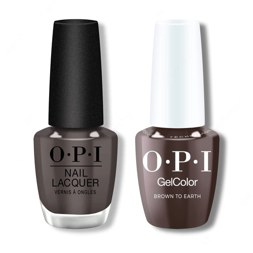 OPI - Intelli-Gel & Lacquer Combo - Brown To Earth