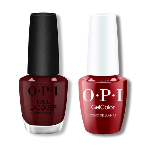 OPI - Intelli-Gel & Lacquer Combo - Como Se Llama?