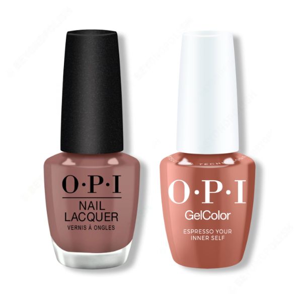 OPI - Intelli-Gel & Lacquer Combo - Espresso Your Inner Self - Gel & Lacquer Polish at Beyond Polish