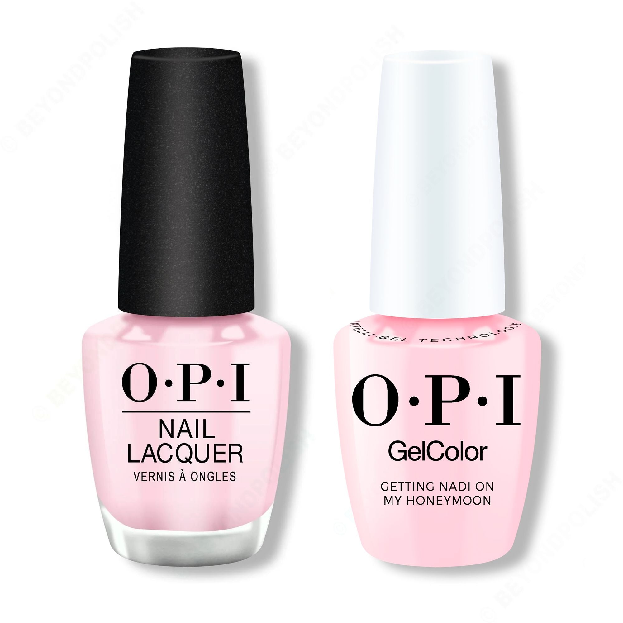 OPI - Intelli-Gel & Lacquer Combo - Getting Nadi On My Honeymoon - Gel & Lacquer Polish at Beyond Polish