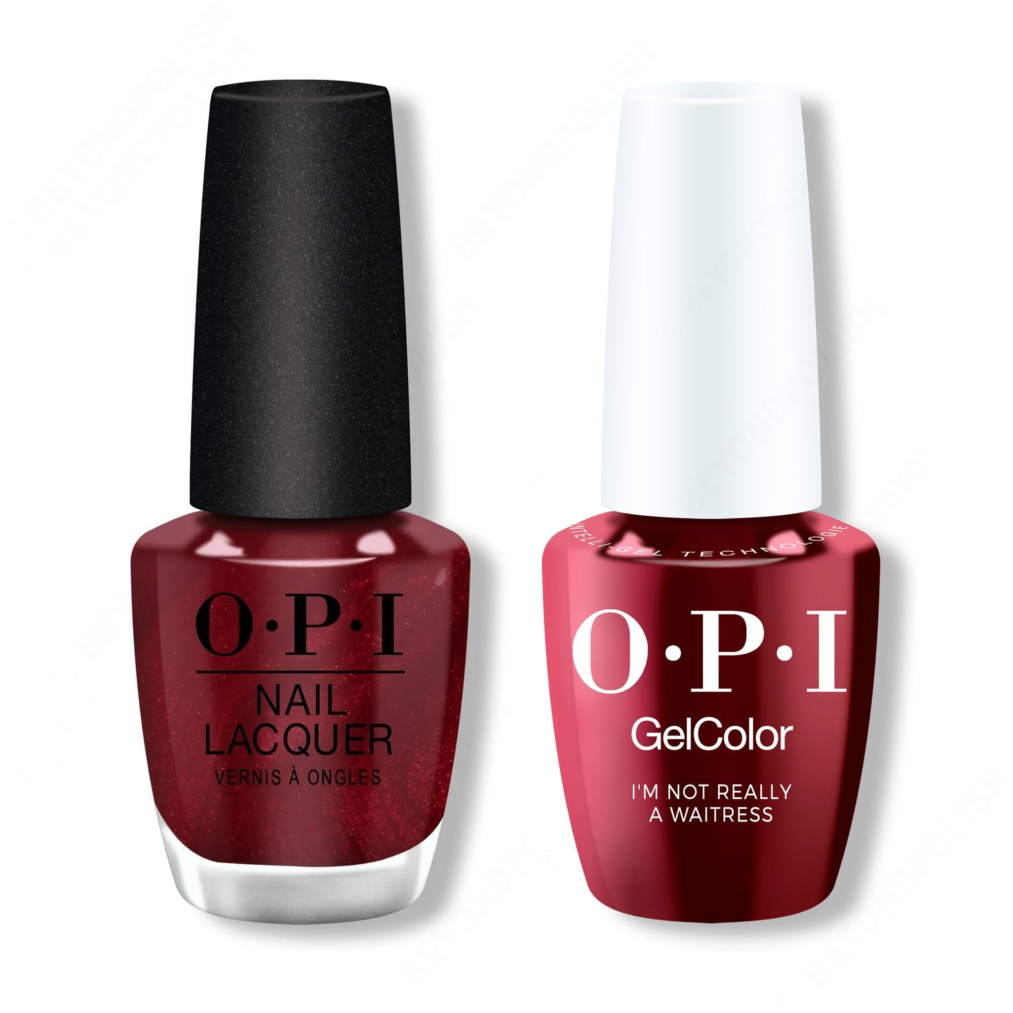 OPI - Intelli-Gel & Lacquer Combo - I'm Not Really a Waitress - Gel & Lacquer Polish at Beyond Polish
