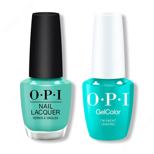 OPI - Intelli-Gel & Lacquer Combo - I’m Yacht Leaving