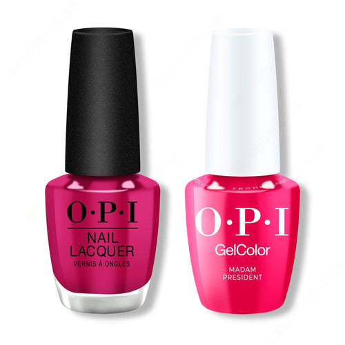 OPI - Intelli-Gel & Lacquer Combo - Madam President