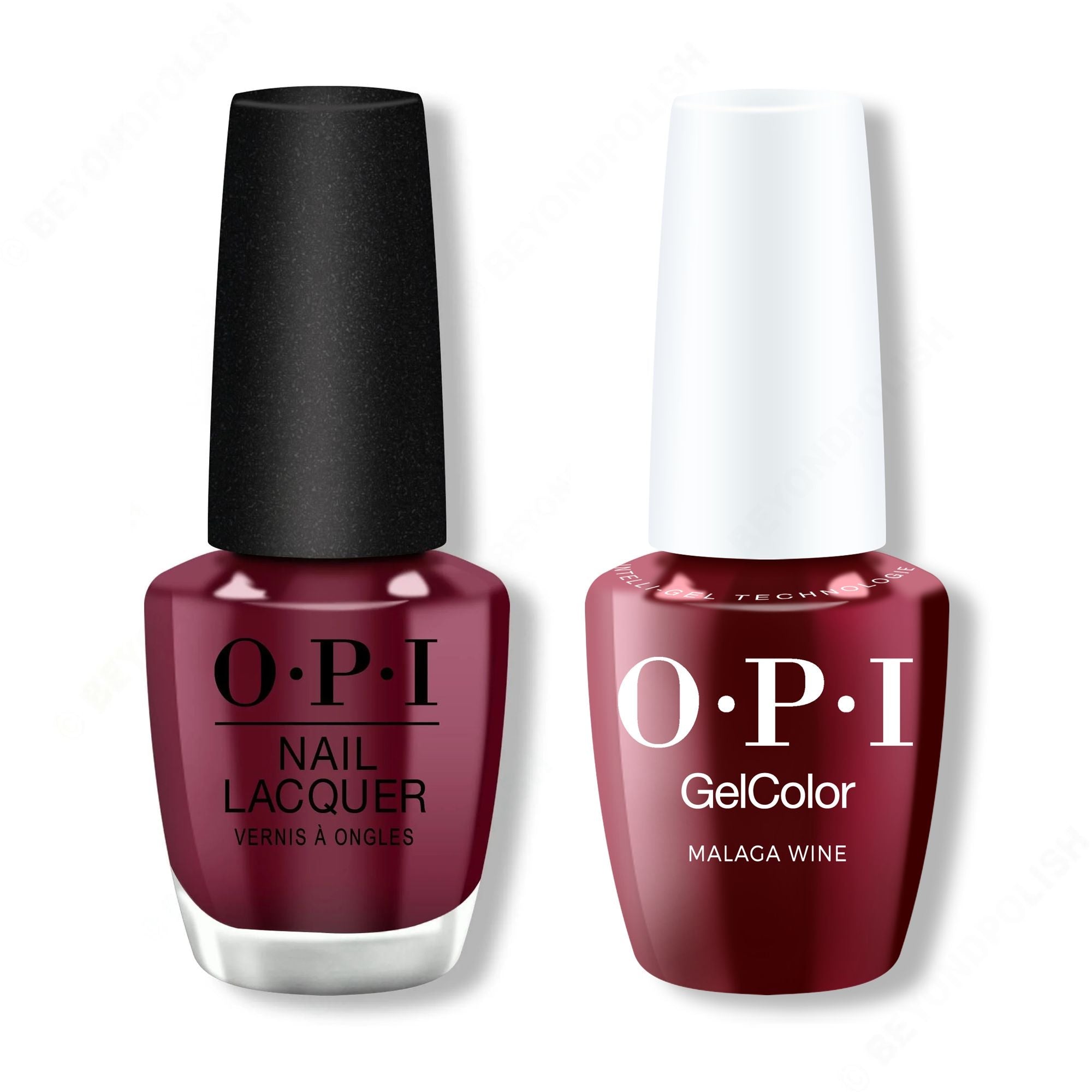 OPI - Intelli-Gel & Lacquer Combo - Malaga Wine - Gel & Lacquer Polish at Beyond Polish
