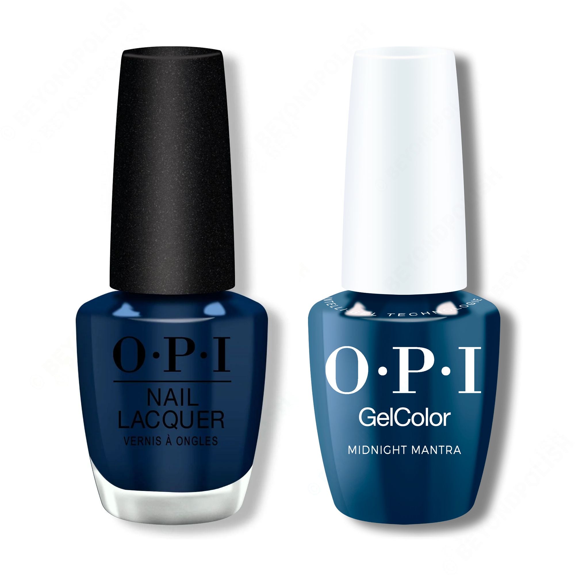 OPI - Intelli-Gel & Lacquer Combo - Midnight Mantra - Gel & Lacquer Polish at Beyond Polish