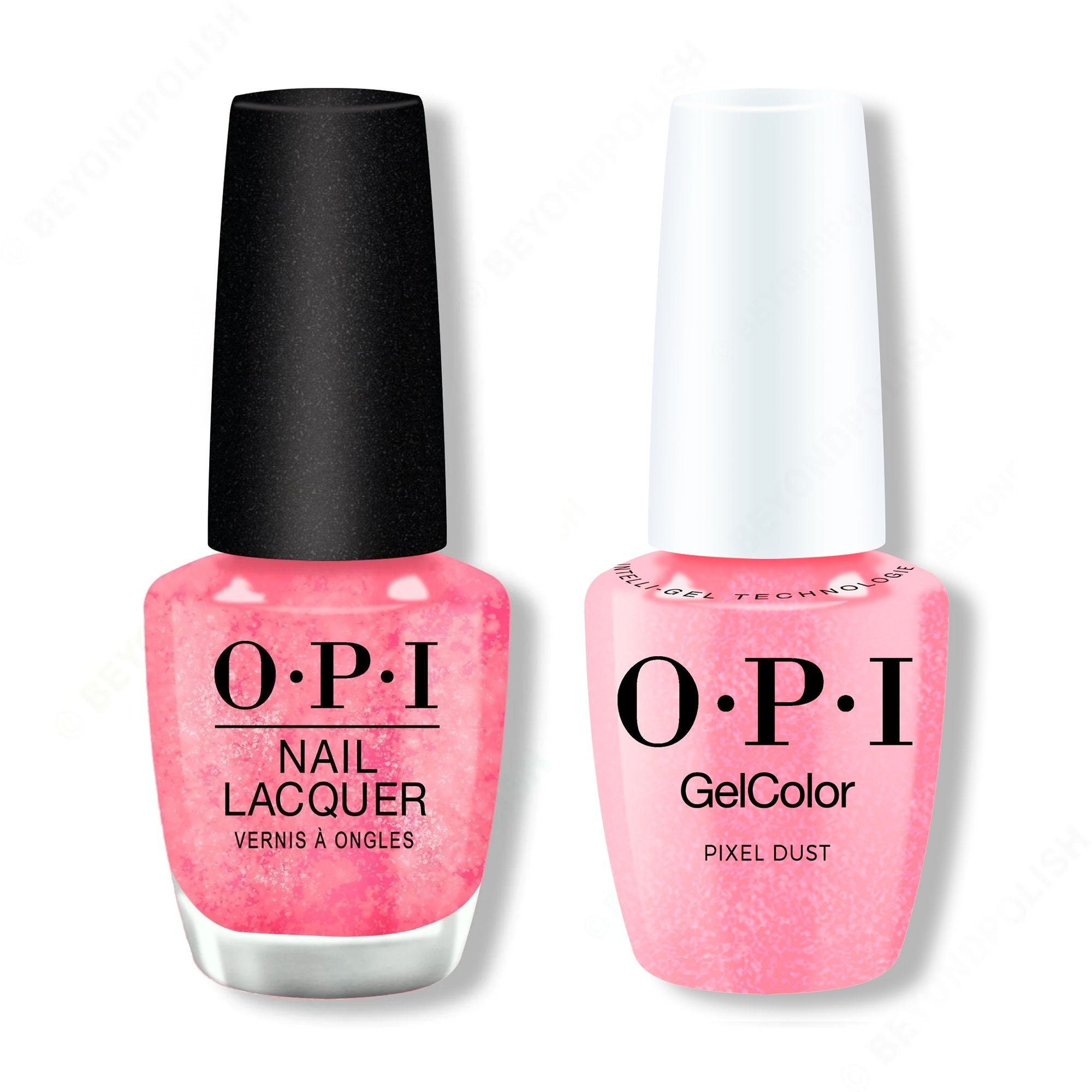 OPI - Intelli-Gel & Lacquer Combo - Pixel Dust - Gel & Lacquer Polish at Beyond Polish