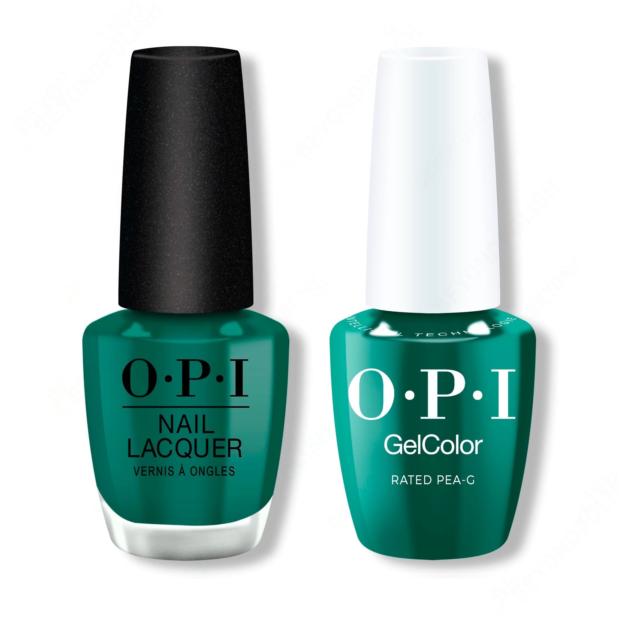 OPI - Intelli-Gel & Lacquer Combo - Rated Pea-G - Gel & Lacquer Polish at Beyond Polish