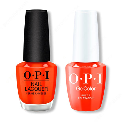 OPI - Intelli-Gel & Lacquer Combo - Rust & Relaxation - Gel & Lacquer Polish at Beyond Polish
