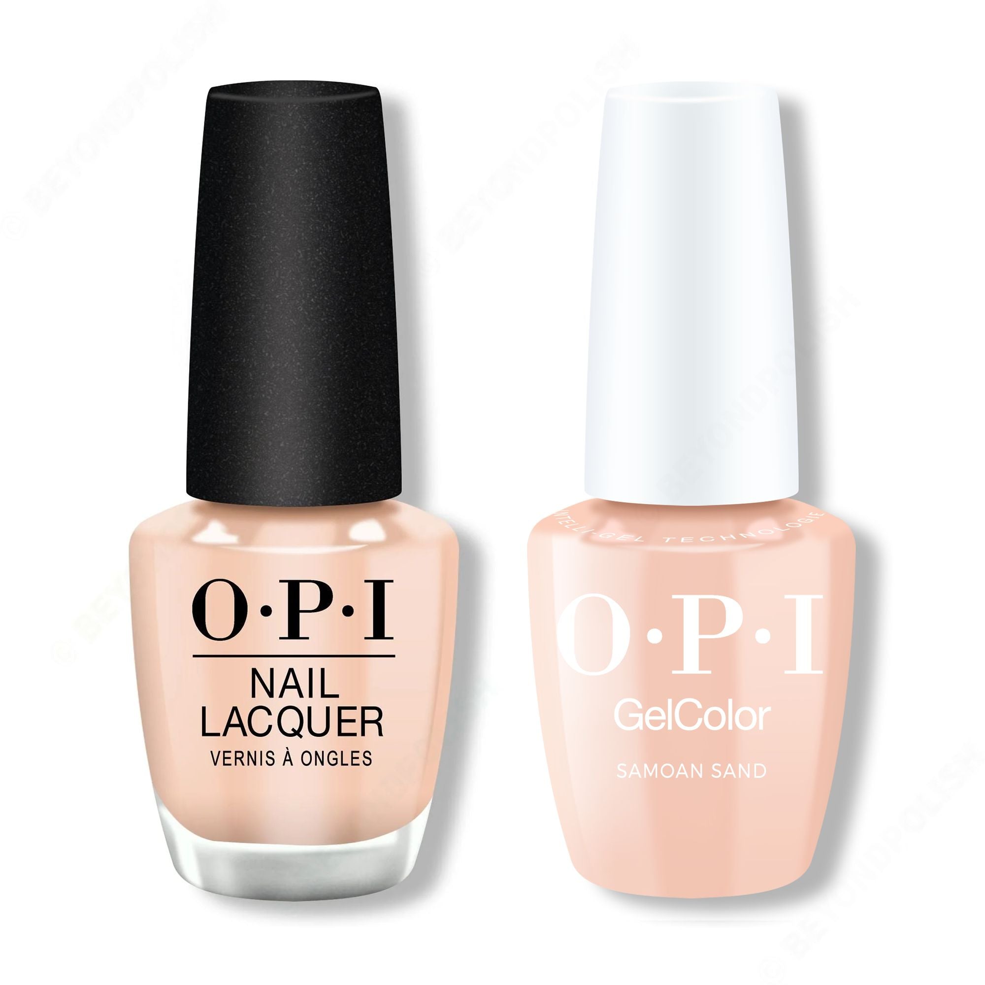 OPI - Intelli-Gel & Lacquer Combo - Samoan Sand - Gel & Lacquer Polish at Beyond Polish
