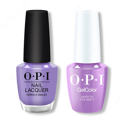 OPI - Intelli-Gel & Lacquer Combo - Skate To The Party - Gel & Lacquer Polish at Beyond Polish