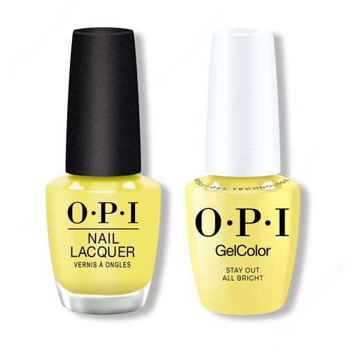 OPI - Intelli-Gel & Lacquer Combo - Stay Out All Bright