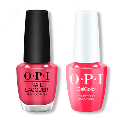 OPI - Intelli-Gel & Lacquer Combo - Strawberry Margarita - Gel & Lacquer Polish at Beyond Polish