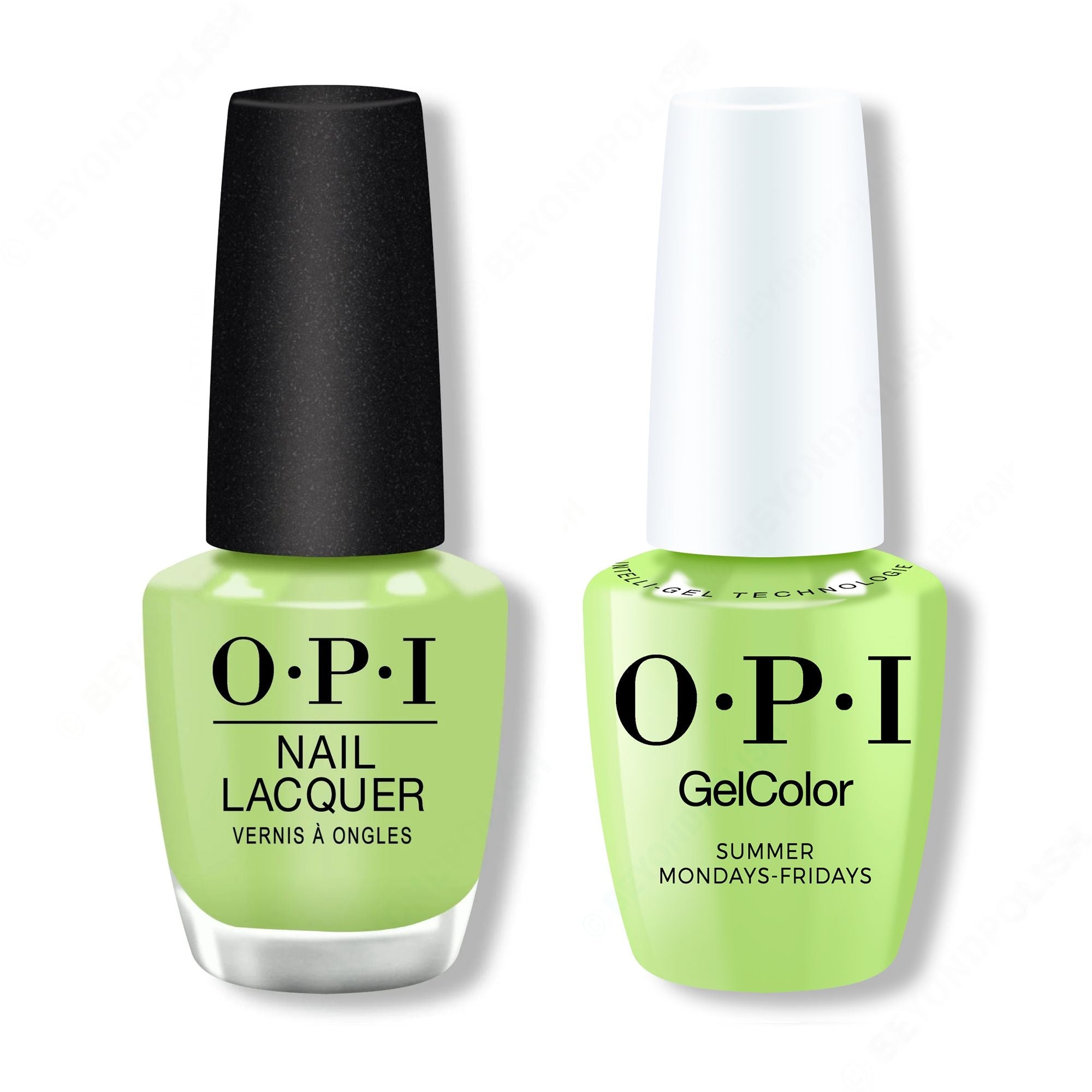 OPI - Intelli-Gel & Lacquer Combo - Summer Monday-Fridays - Gel & Lacquer Polish at Beyond Polish
