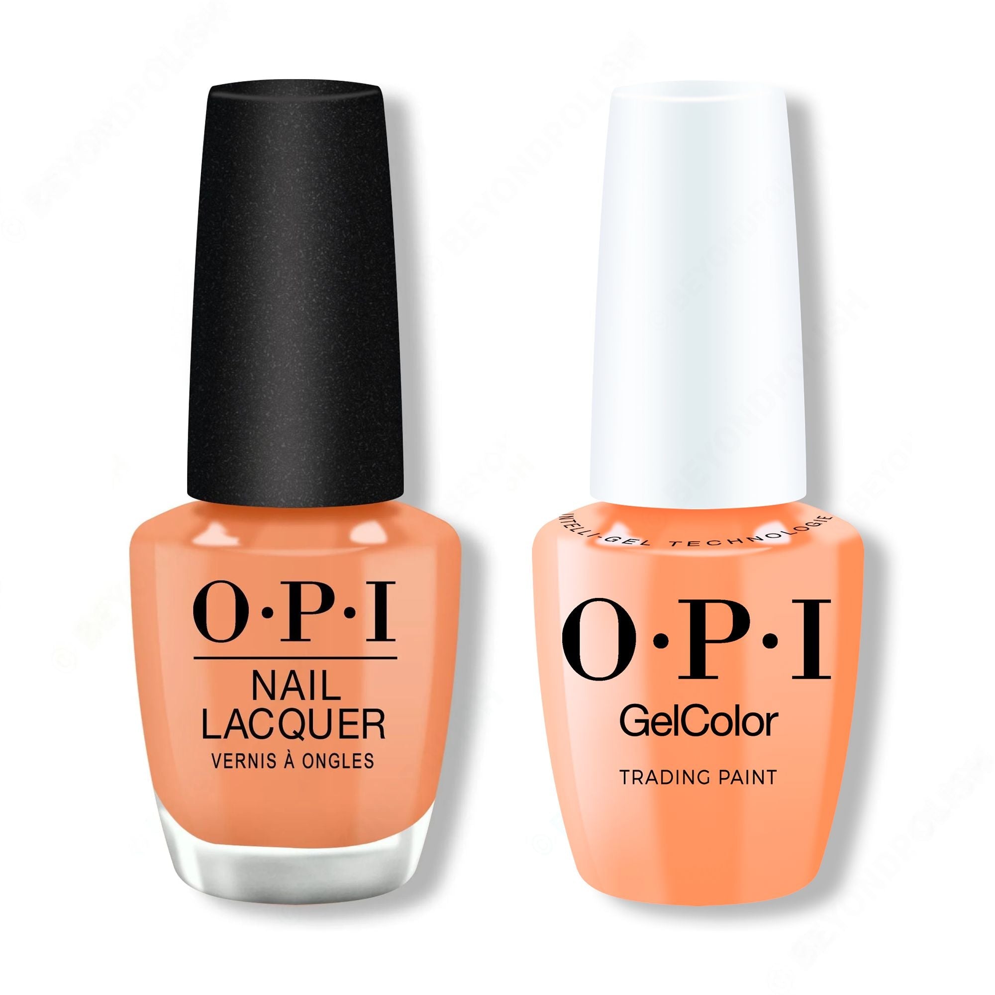 OPI - Intelli-Gel & Lacquer Combo - Trading Paint - Gel & Lacquer Polish at Beyond Polish