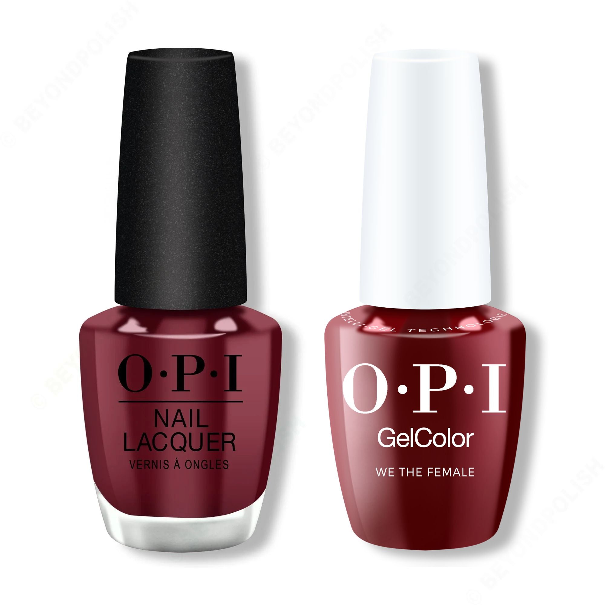 OPI - Intelli-Gel & Lacquer Combo - We The Female - Gel & Lacquer Polish at Beyond Polish