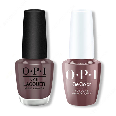 OPI - Intelli-Gel & Lacquer Combo - You Don't Know Jacques! - Gel & Lacquer Polish at Beyond Polish