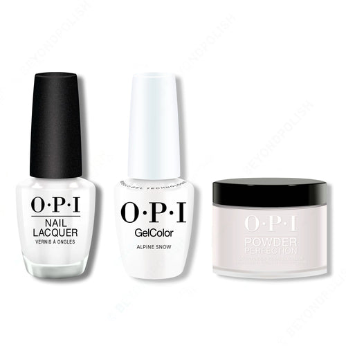 OPI - Intelli-Gel, Lacquer & Dip Combo - Alpine Snow