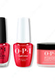 OPI - Intelli-Gel, Lacquer & Dip Combo - Color So Hot It Berns - Gel, Lacquer & Dip at Beyond Polish