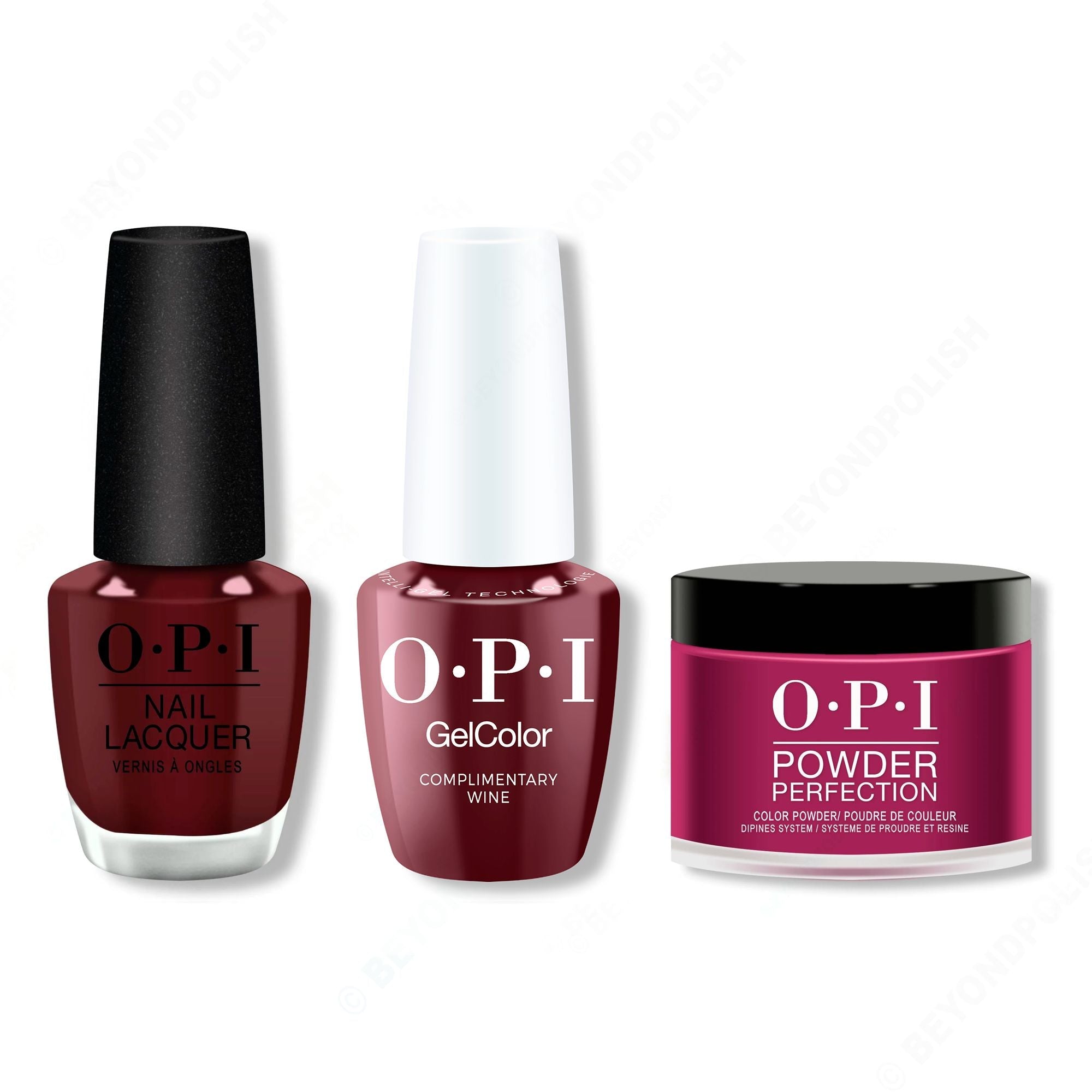 OPI - Intelli-Gel, Lacquer & Dip Combo - Complimentary Wine - Gel, Lacquer & Dip at Beyond Polish