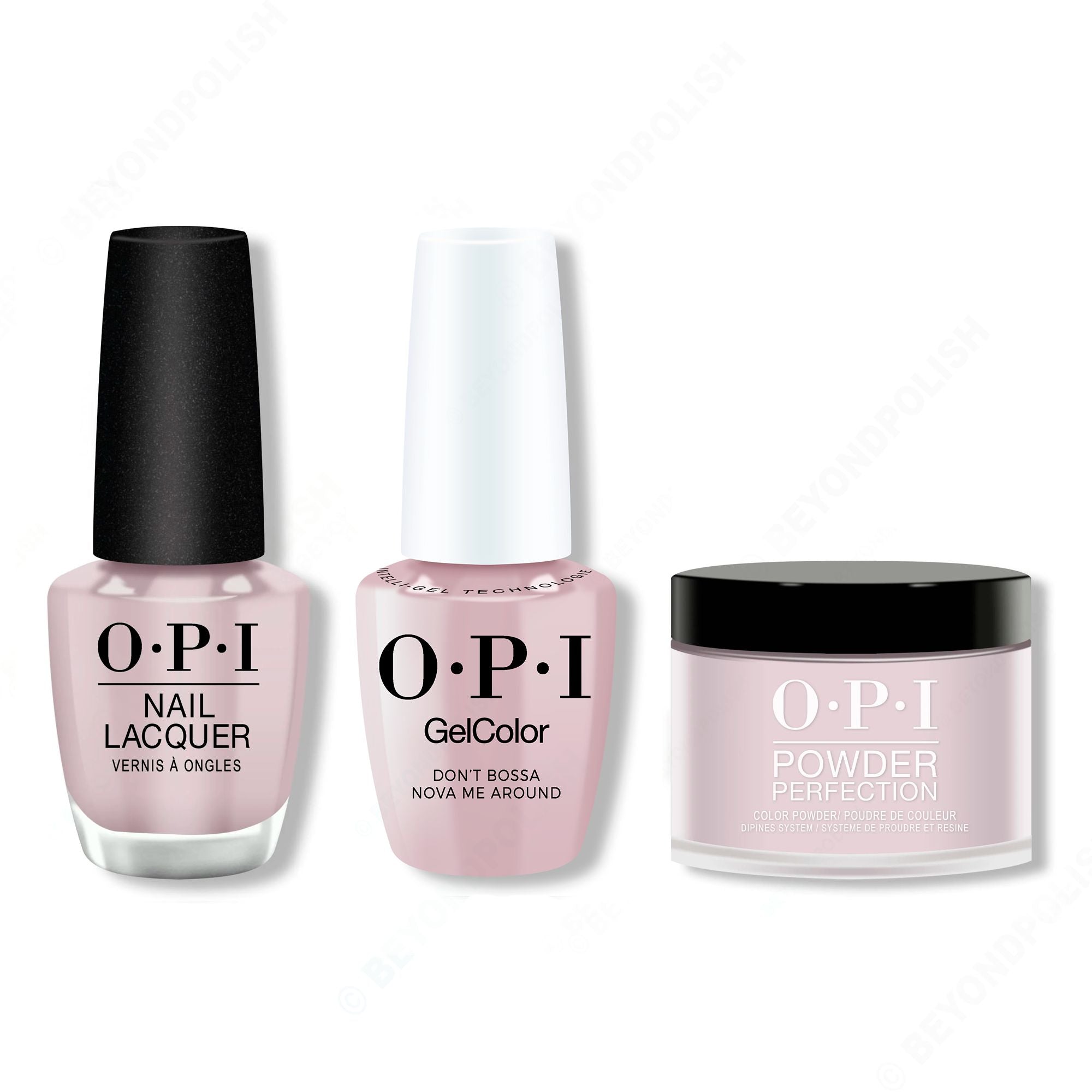OPI - Intelli-Gel, Lacquer & Dip Combo - Don't Bossa Nova Me Around - Gel, Lacquer & Dip at Beyond Polish