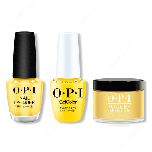 OPI - Intelli-Gel, Lacquer & Dip Combo - Exotic Birds Do Not Tweet