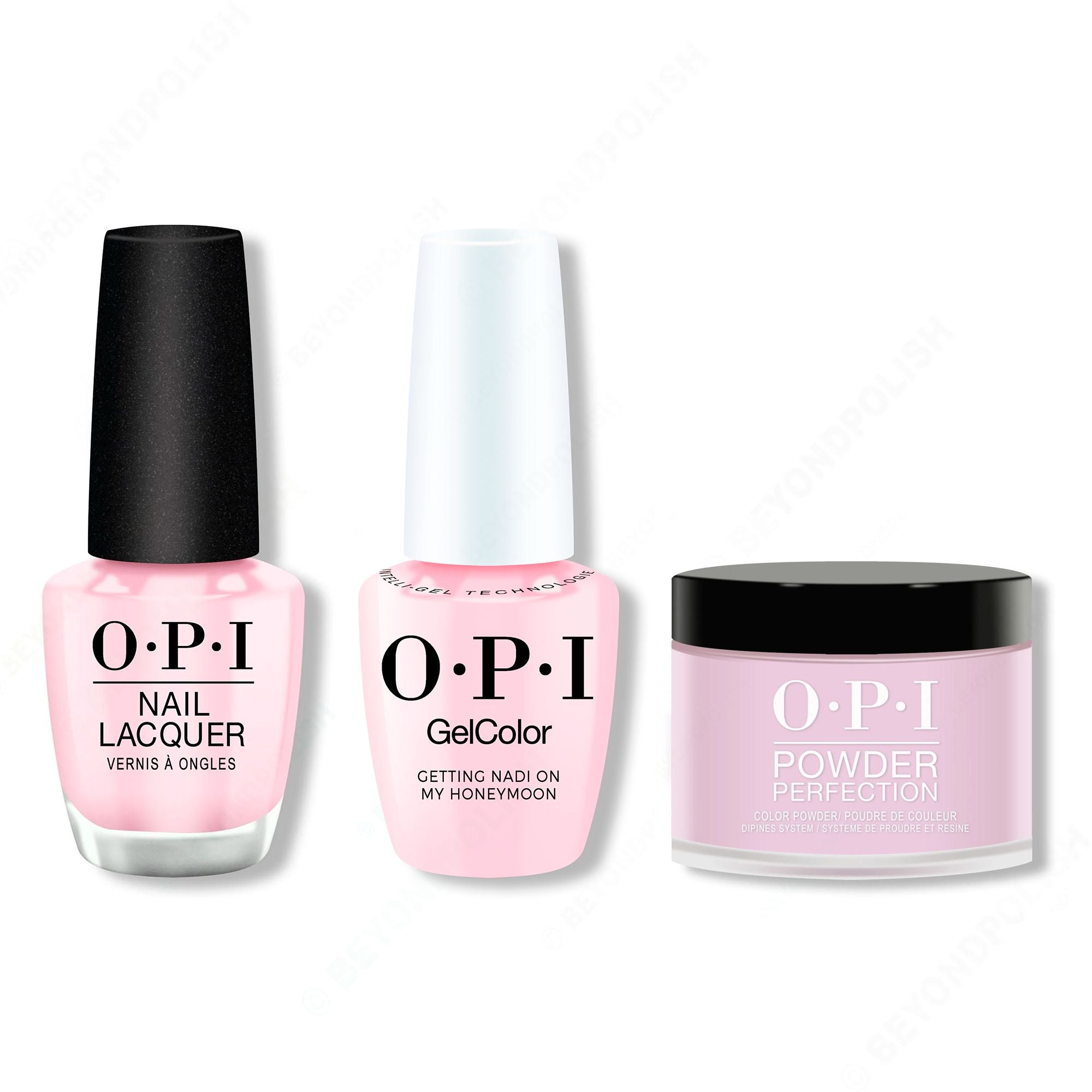 OPI - Intelli-Gel, Lacquer & Dip Combo - Getting Nadi On My Honeymoon - Gel, Lacquer & Dip at Beyond Polish