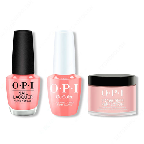OPI - Intelli-Gel, Lacquer & Dip Combo - Got Myself into a Jam-balaya