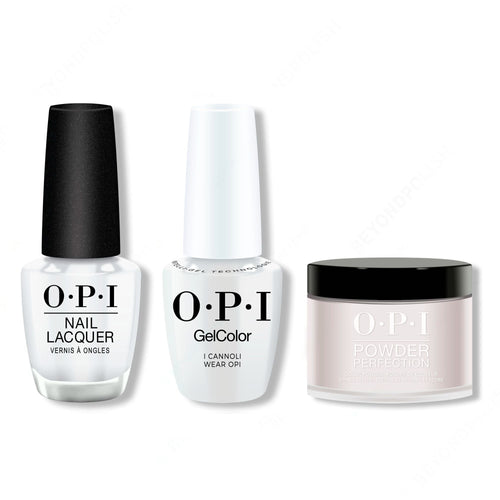 OPI - Intelli-Gel, Lacquer & Dip Combo - I Cannoli Wear Opi