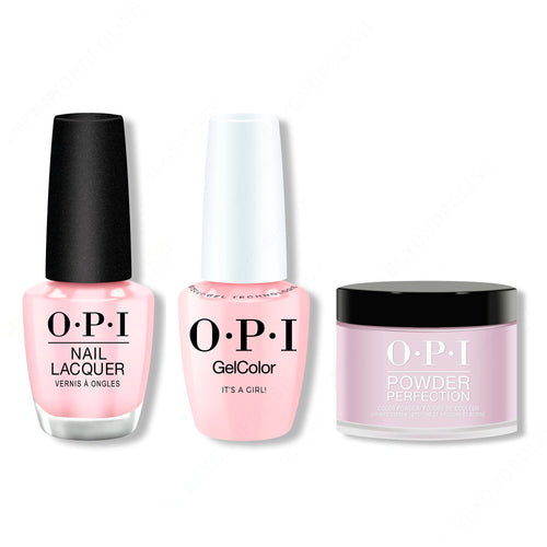 OPI - Intelli-Gel, Lacquer & Dip Combo - It's a Girl!